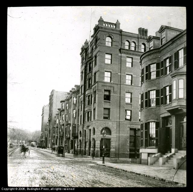Boylston St. Looking East from Arlington St.